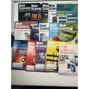 New Scientist Magazine 14 Week Lot Nov 12 2016- March 10 2017. +Special Ed Xmas